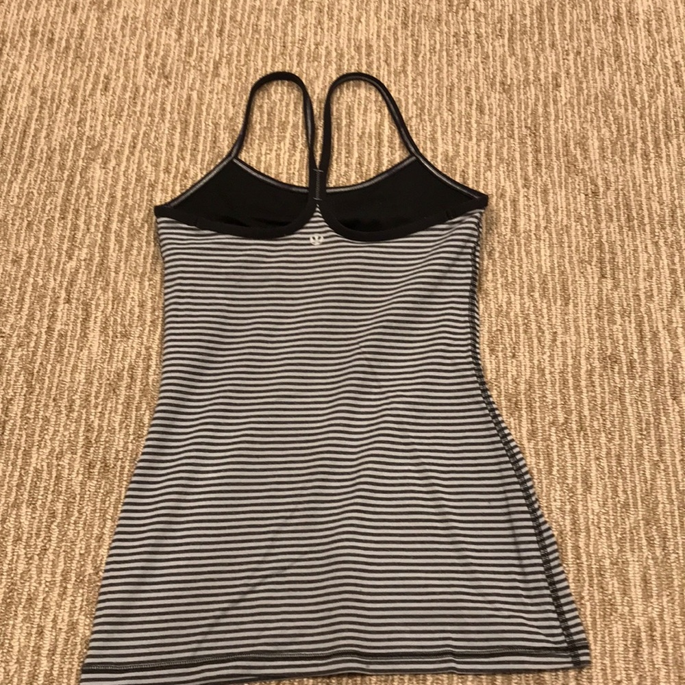 Lululemon Racerback Striped Tank - Picture 2 of 6
